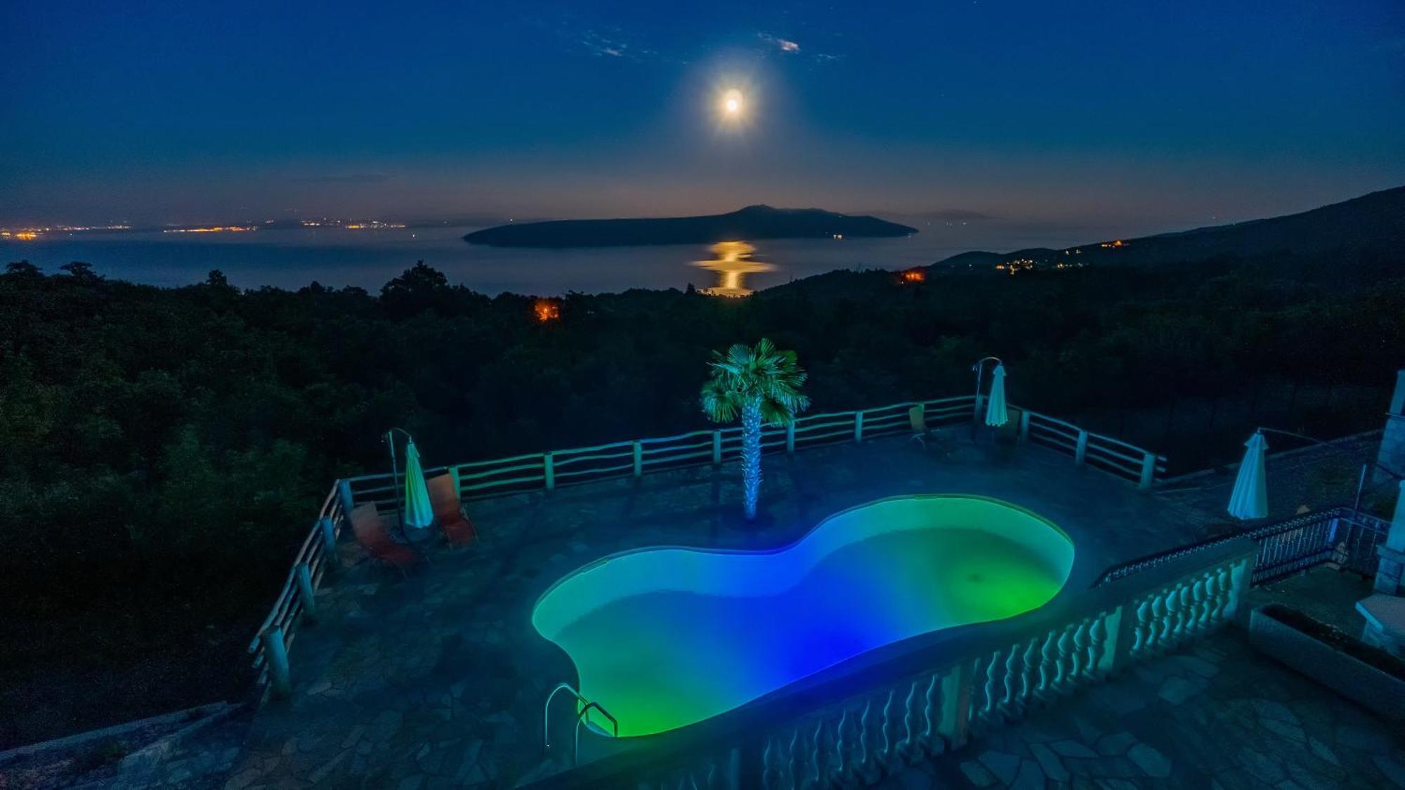 Villa Bora Moscenicka Draga Bed&Breakfast Мощенице Екстер'єр фото