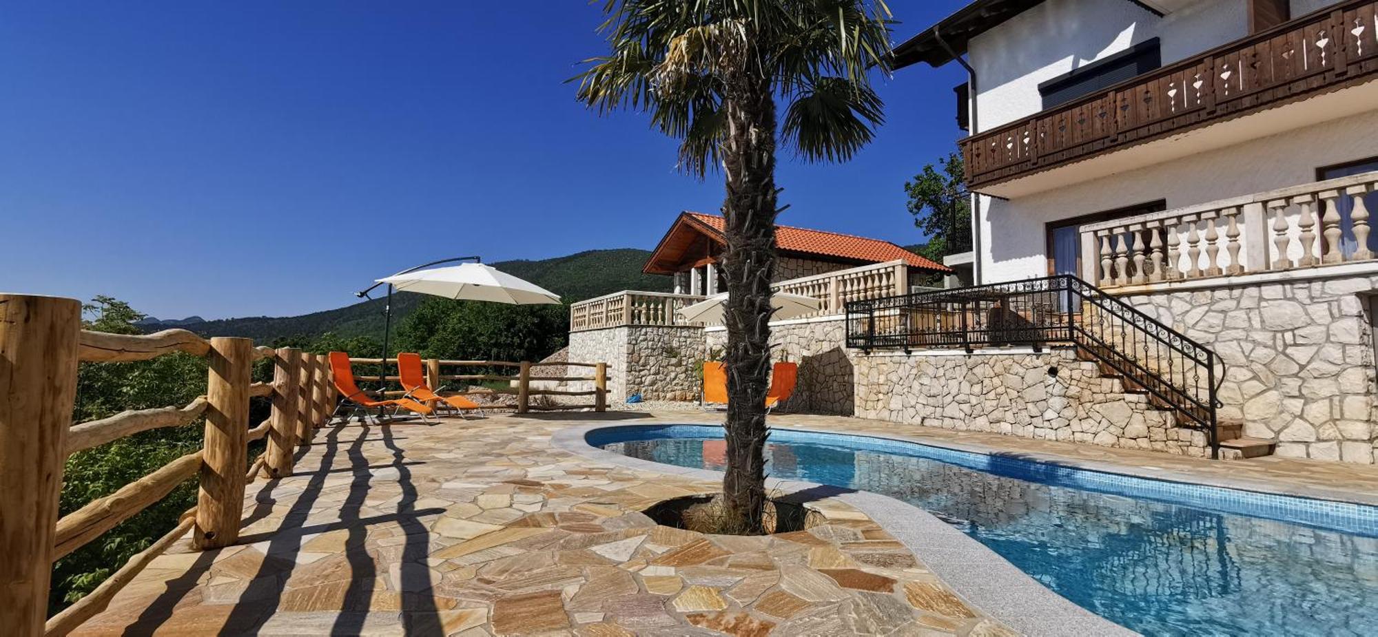 Villa Bora Moscenicka Draga Bed&Breakfast Мощенице Екстер'єр фото