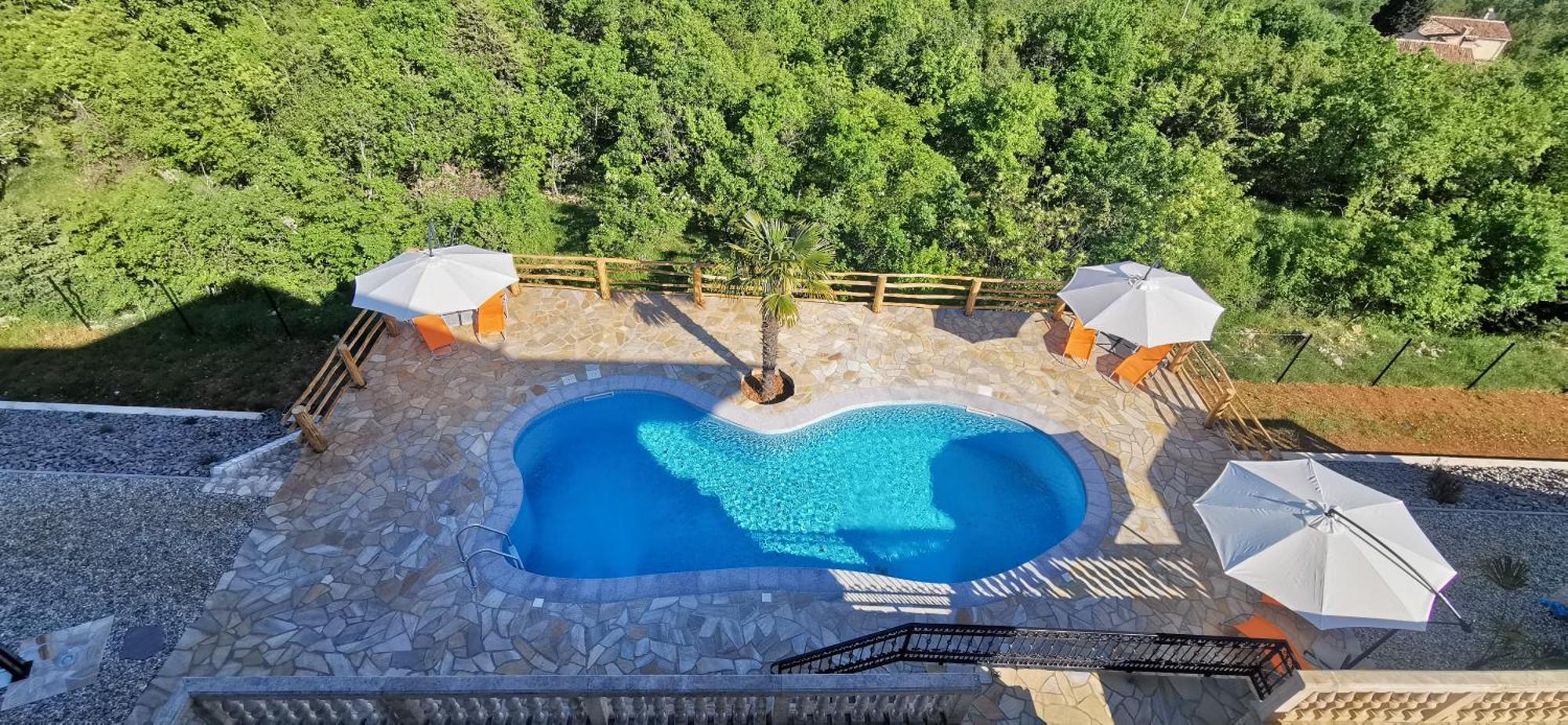 Villa Bora Moscenicka Draga Bed&Breakfast Мощенице Екстер'єр фото