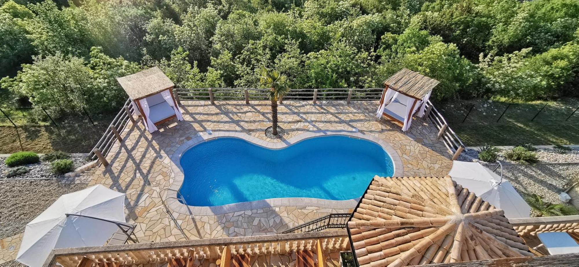 Villa Bora Moscenicka Draga Bed&Breakfast Мощенице Екстер'єр фото
